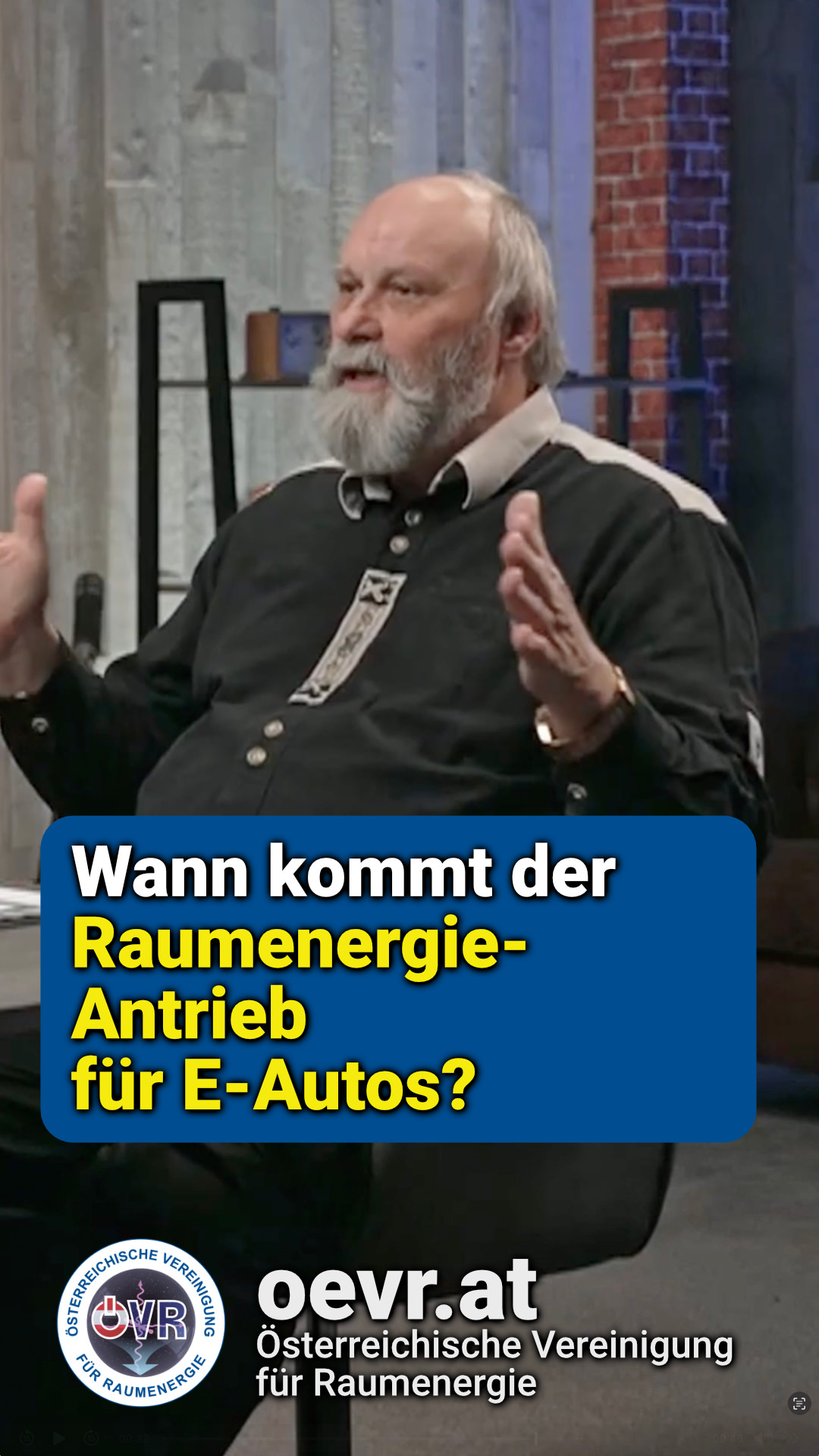 Wann kommt der Raumenergie-Antrieb für E-Autos? – Ing. Wilhelm Mohorn