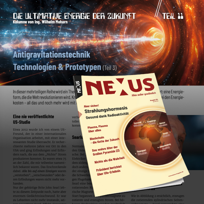 Nexus 124 Artikel Wilhelm Mohorn Teil 11 Titelbild