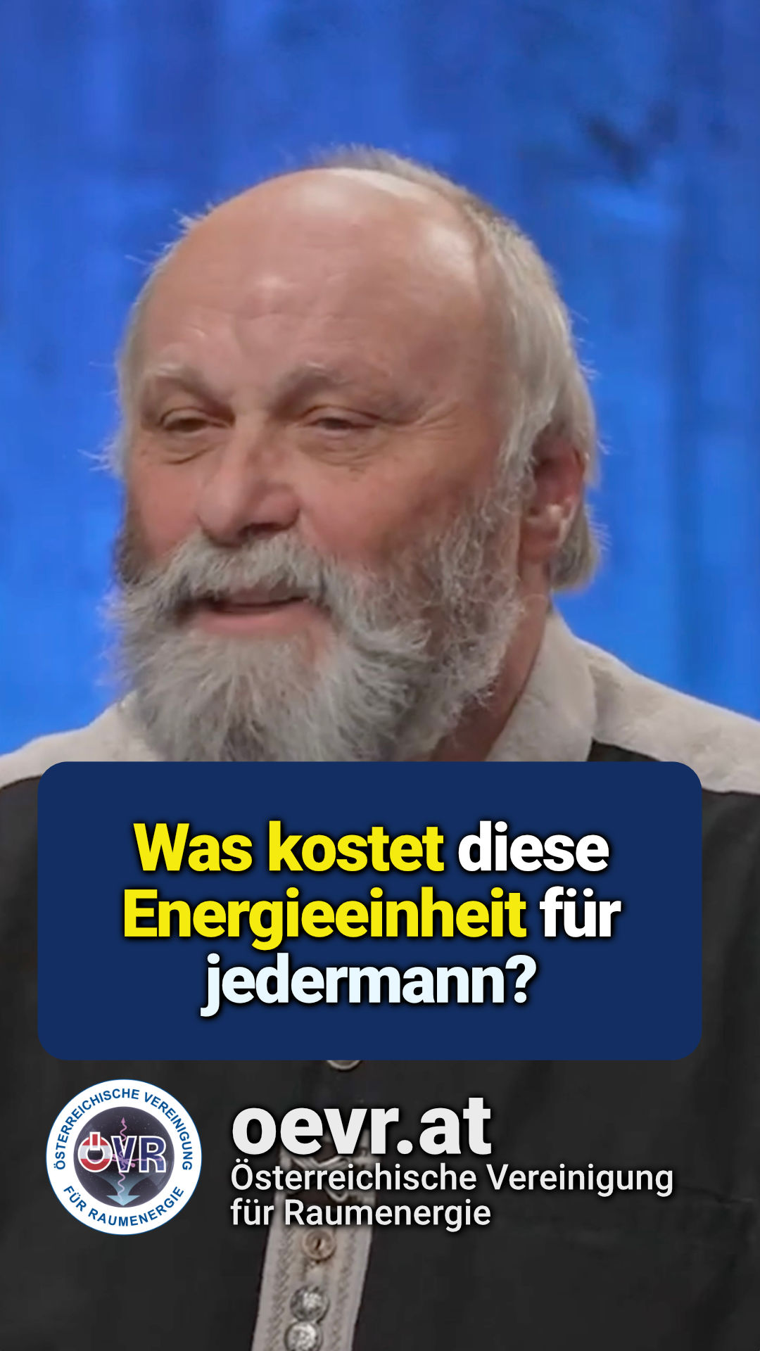 Kostenlose Raumenergie bald für jeden Haushalt? – Interview mit Ing. Wilhelm Mohorn
