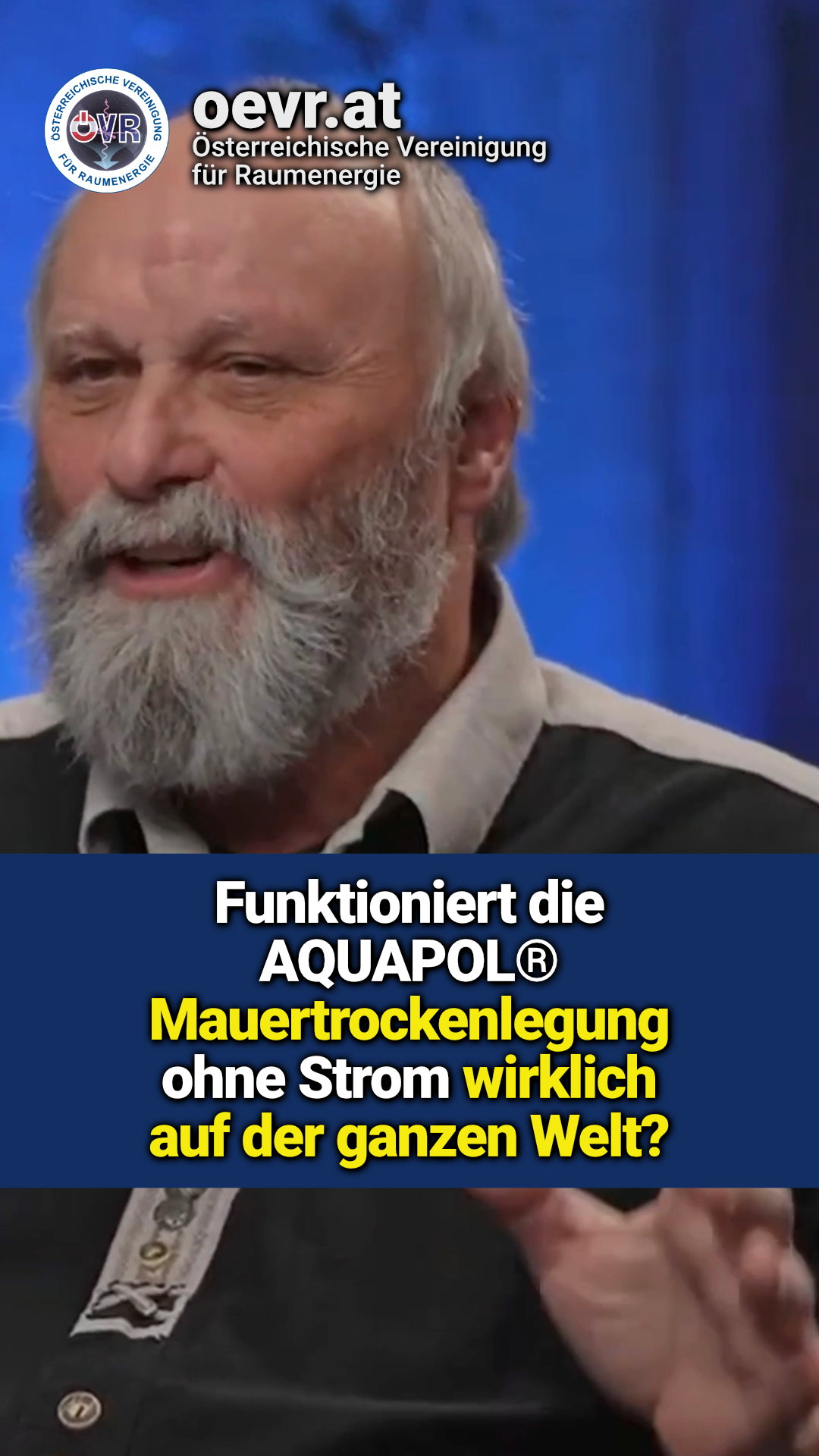 Funktioniert die AQUAPOL® Mauertrockenlegung ohne Strom wirklich auf der ganzen Welt?