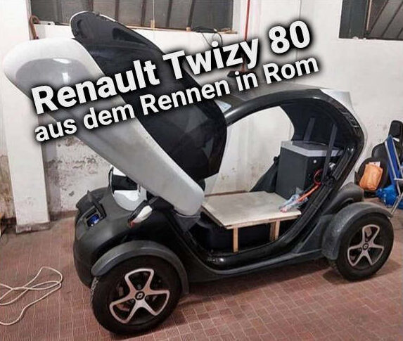 Renault Twizy 80 mit E-Cat-Box