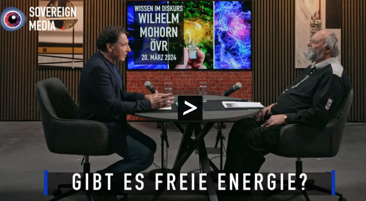 Gibt es freie Energie Interview Ing. Wilhelm Mohorn