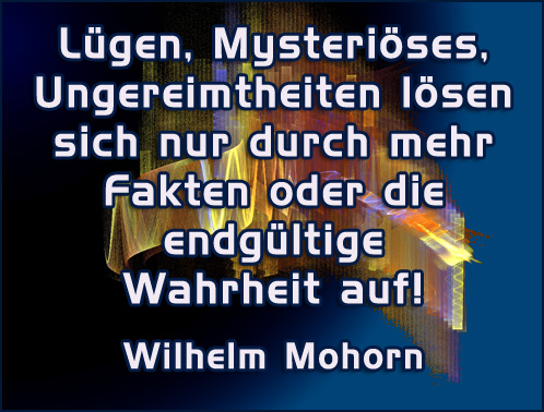 Zitat von Wilhelm Mohorn